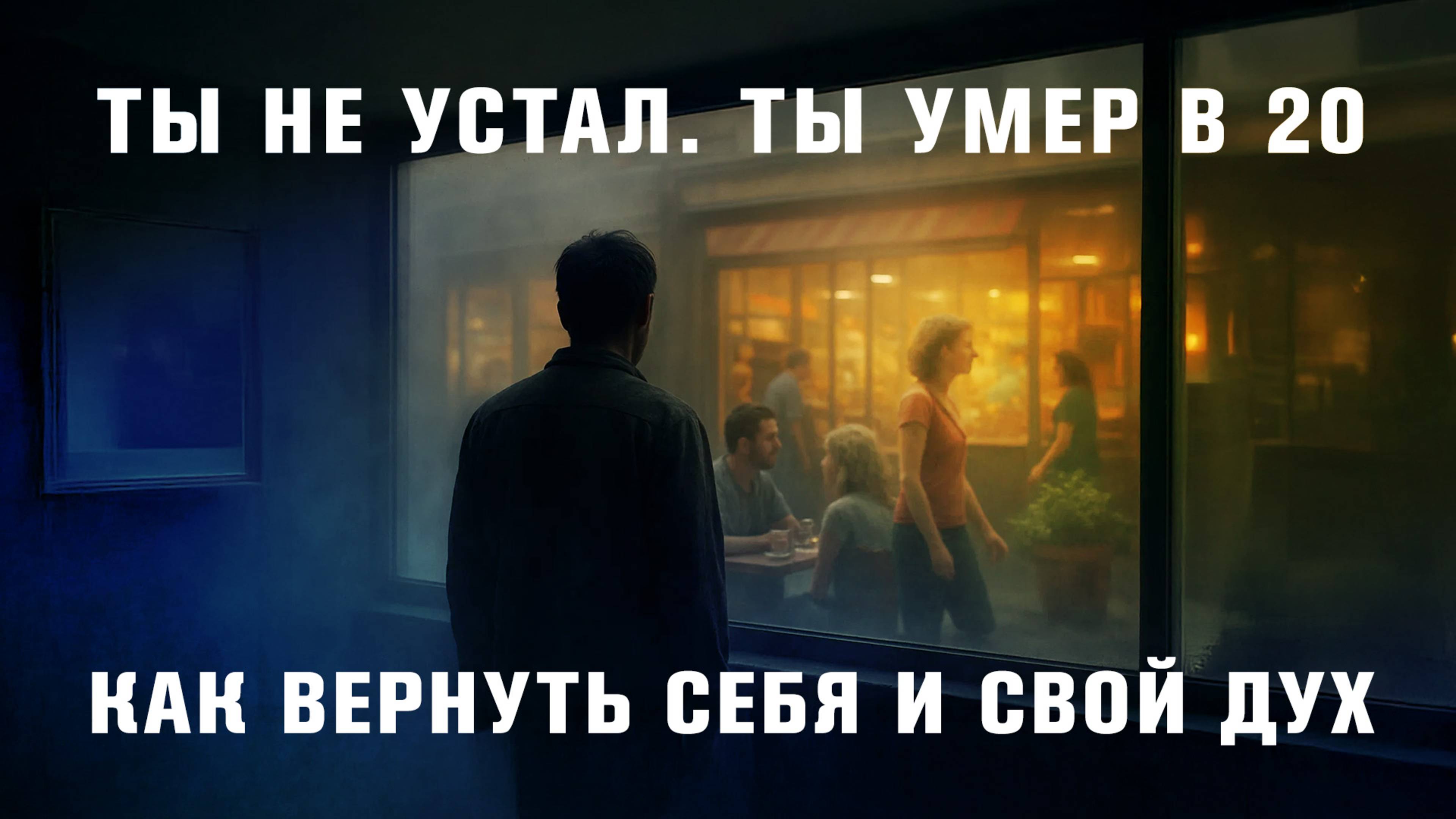 ТЫ НЕ УСТАЛ. ТЫ ДАВНО УМЕР. КАК ОЖИТЬ, ПОКА НЕ ПОЗДНО?