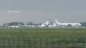 Два як42Д "Ижавиа" на посадке в Домодедово | июнь 2025