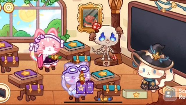 Школа магии 🐱🪄📚 видео в игре Lovely cats 🥰