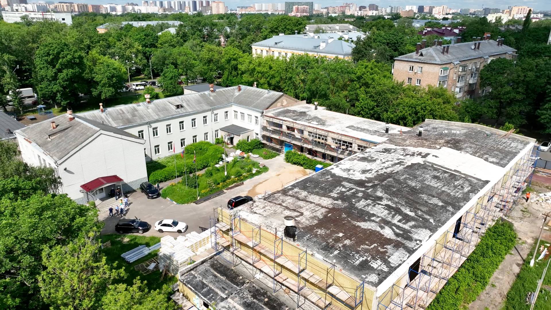 Капитальный ремонт спортивной школы олимпийского резерва
