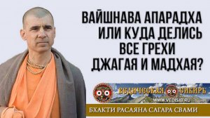 Вайшнава апарадха или куда делись все грехи Джагая и Мадхая?