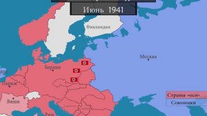 Вторая мировая война - на карте  (1080p)