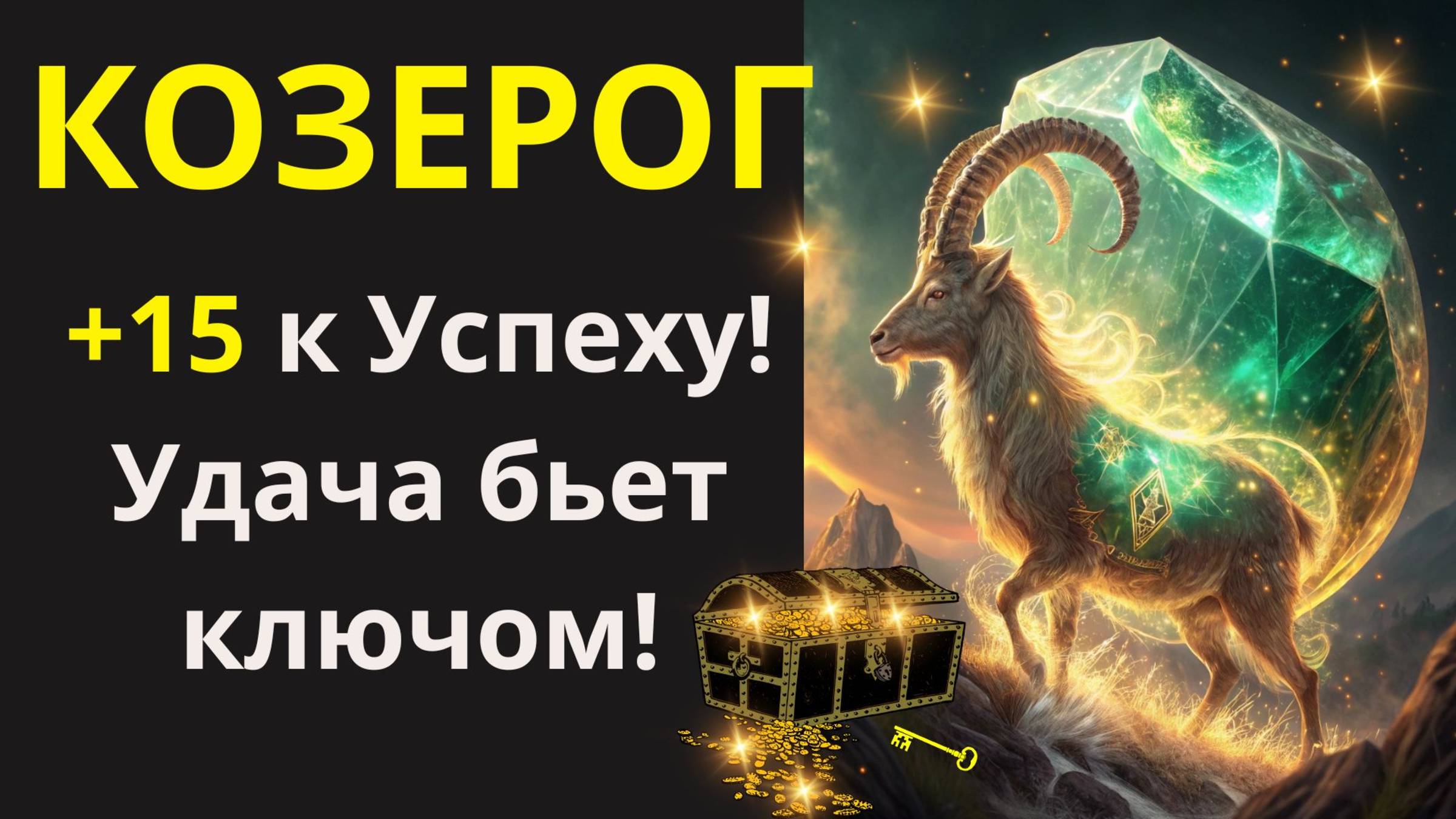 🤑 Купайтесь в удаче, Козероги! 15 поводов для БЕЗГРАНИЧНОГО счастья!💰