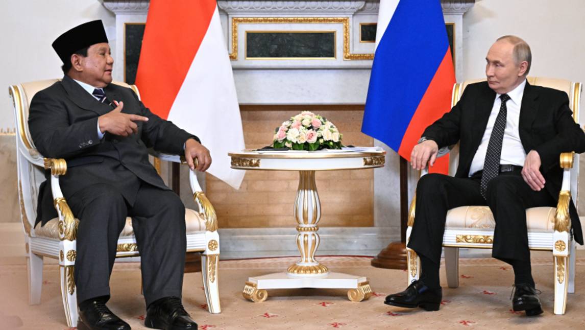 Владимир Путин встретился с президентом Индонезии