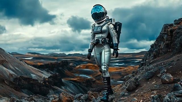 Девушки на космической станции 7