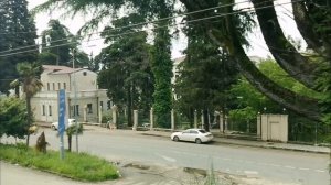 Гагра из окна поезда!)
