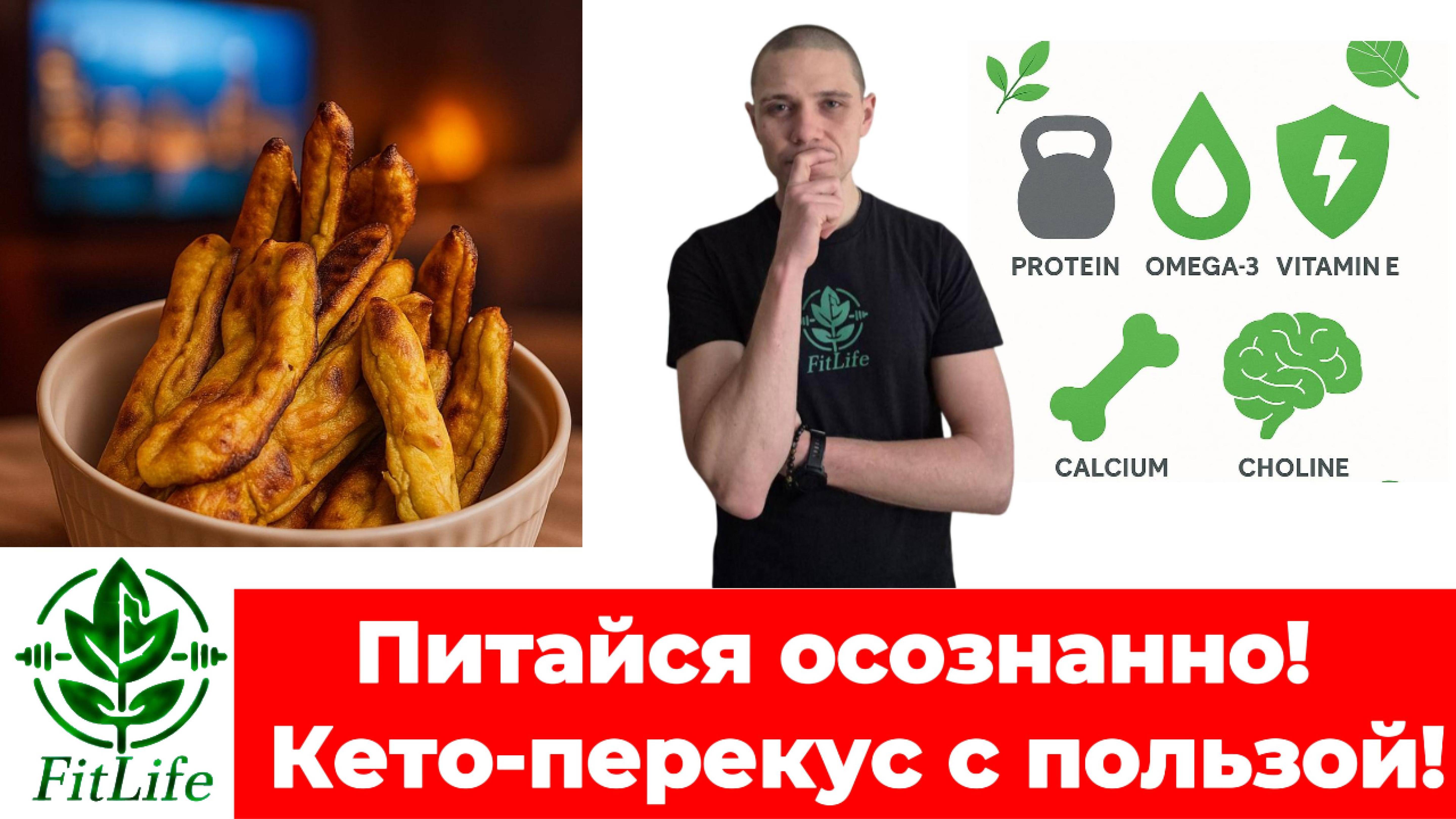 Кето-закуска! Авокадо и пармезан