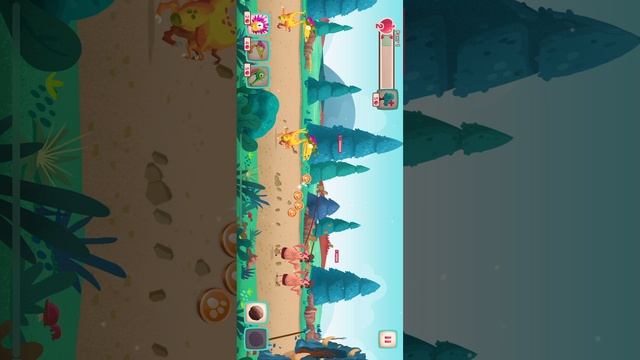 Играю в Dino Bash 1часть