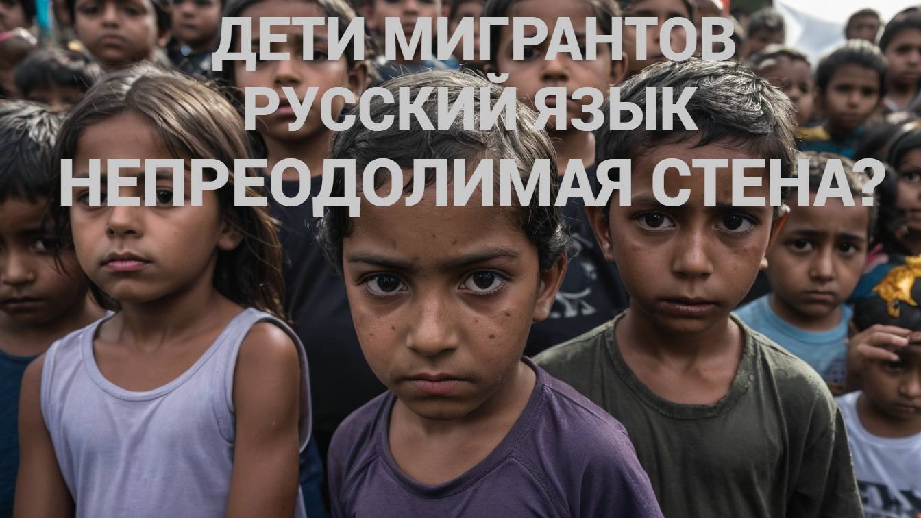 Почему только 7% детей мигрантов сдали экзамен по русскому?