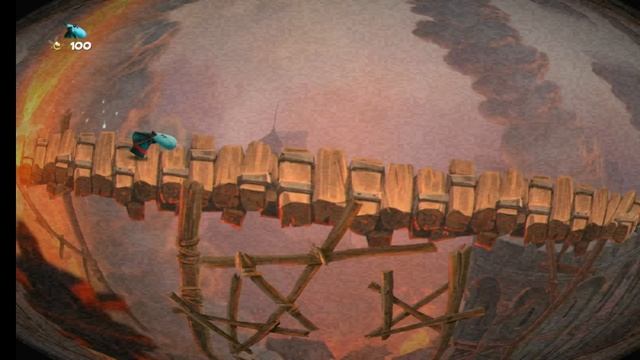 Rayman Legends. 78. Этап Рок-замок, версия 8-бит