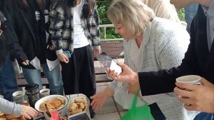 Защита практики китайскими студентами МПГУ на базе школы №548