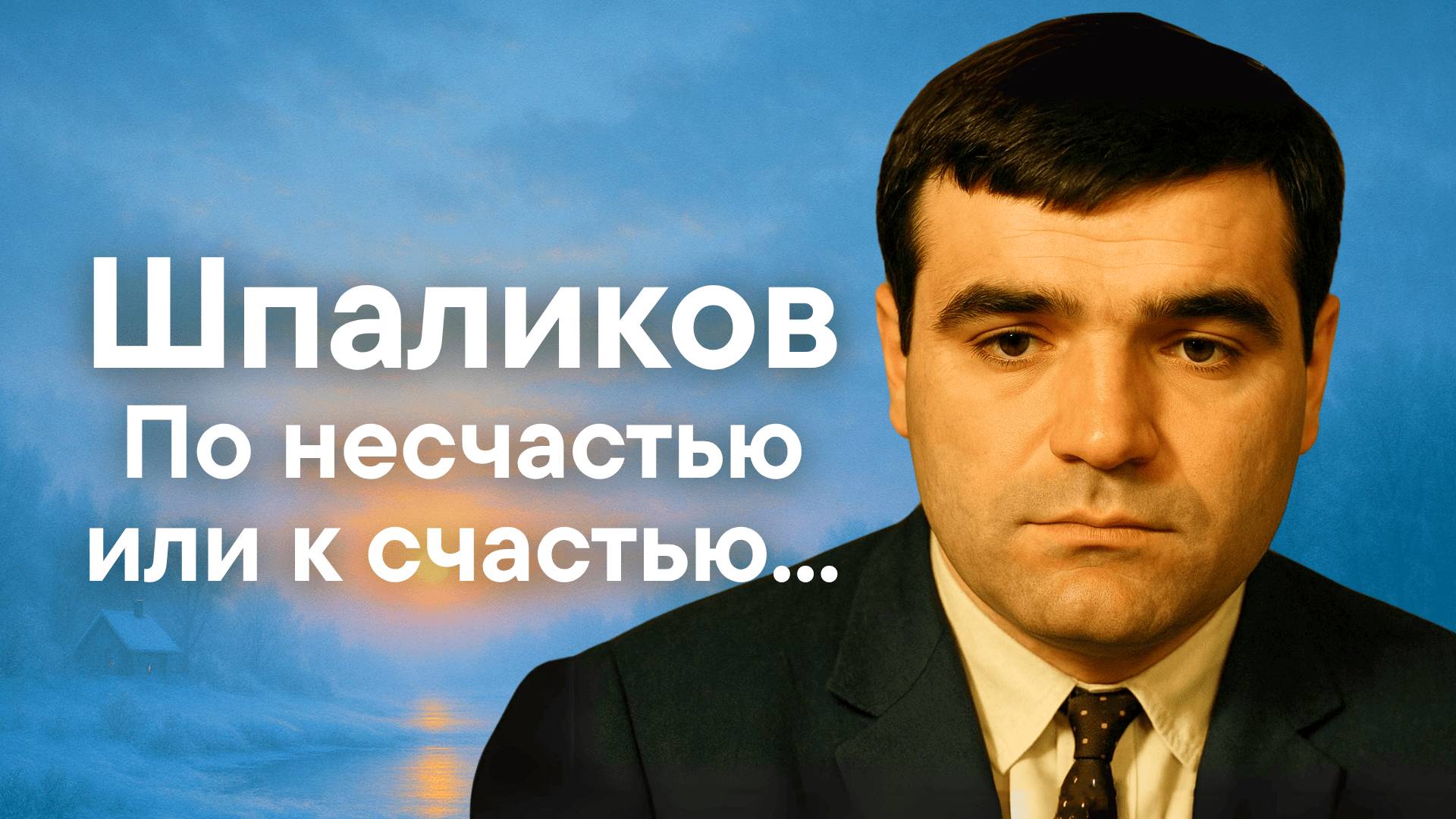 Стих, задевающий сердце — По несчастью или к счастью... Шпаликов Г.Ф.