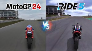 Сравнение RIDE 5 vs MotoGP24 (Какой же симулятор мотоциклиста лучше?)