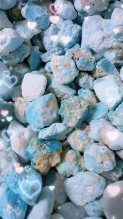 250618-5 Turquoise Rough: Color Blind Box Theater Under Stone Skin