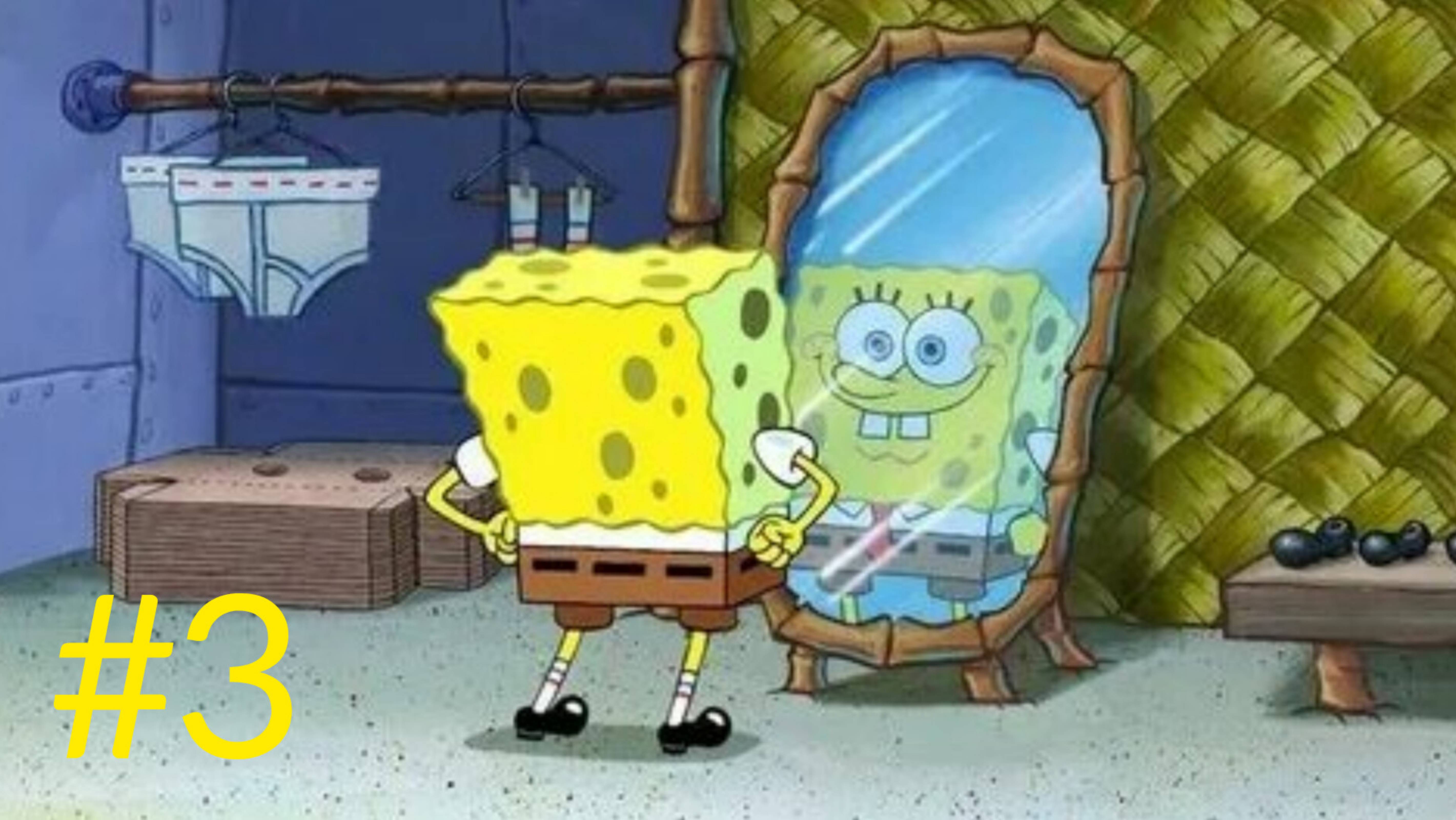 Губка Боб🔥 spongeBob👍 губка боб квадратные штаны😎 кулинарный поединок #3
