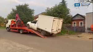 Фургончик калужской бизнес-леди арестовали в Краснодаре