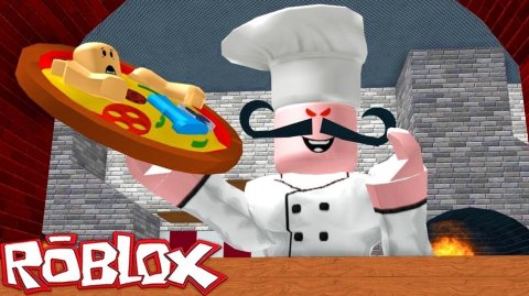Roblox с комментариями ,проходим испытания в ресторане