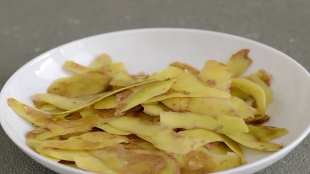 Чипсы из картофельных очисток