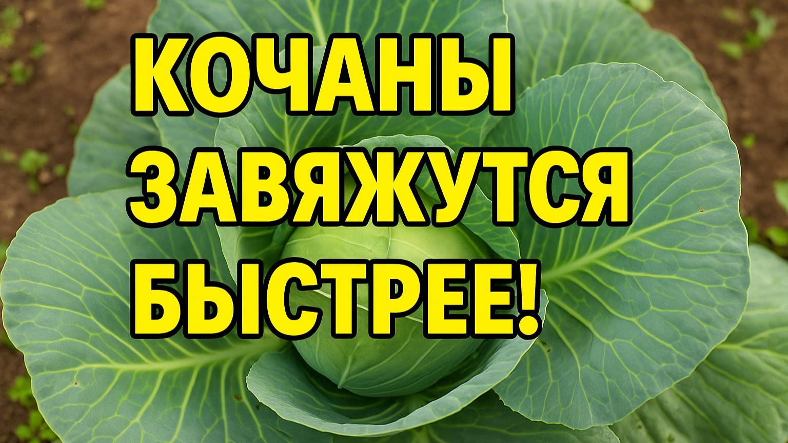 Капуста завяжется в 10 раз быстрее! Супер-подкормка из народных средств