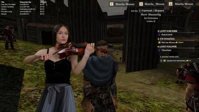 🎻 "Здесь In Extremo!" - Herr Mannelig (Gothic I) ⚔️ Кавер на скрипке