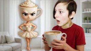 БАЛЕРИНА Капучина ! Почему только Тима её видит в реальной жизни?!