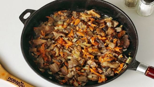 Грибной суп с фунчозой