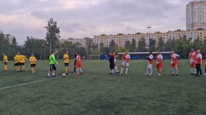 18.06.2024, г. Одинцово, начало матча ВФК "Луч" (Одинцово) - ФК "Рублево" (Рублево).