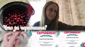 VLOG Получила сертификаты за обучение!📑Целое ведро черевишни?🍒