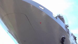 Спущен на воду большой десантный корабль «Владимир Андреев» проекта 11711