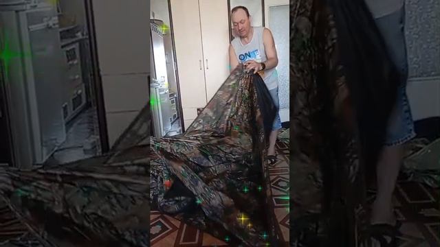 Обзор покупки - Палатка Засидка Часть 2