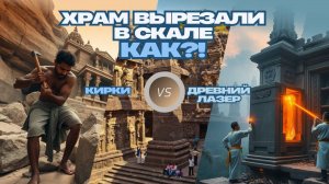 ХРАМ 8 ВЕКА ВЫРЕЗАН В СКАЛЕ... КАК?