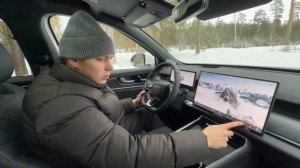 Tiggo 9 \ новый автомобиль с салона \ зимний тест