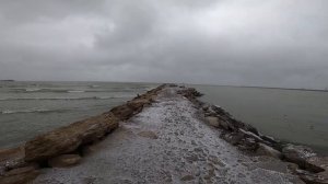Самый холодный день в году. Махачкала.