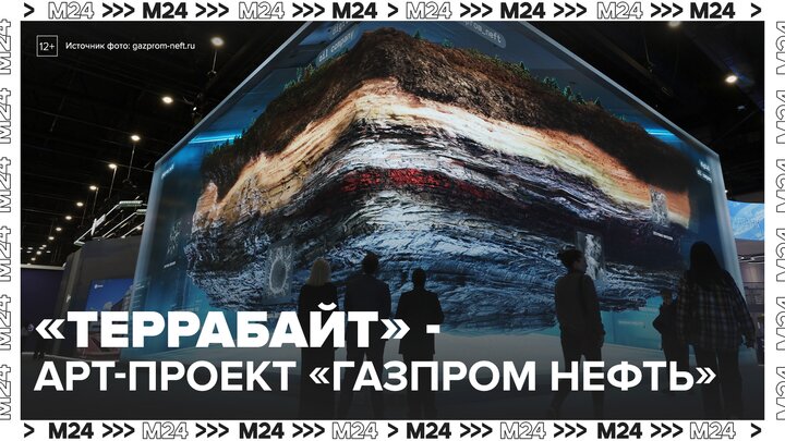 Ученые из "Газпром нефть" представили на ПМЭФ-2025 арт-проект "Террабайт" - Москва 24