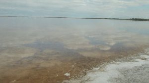 Розовое озеро (Сасык-Сиваш) в Крыму.