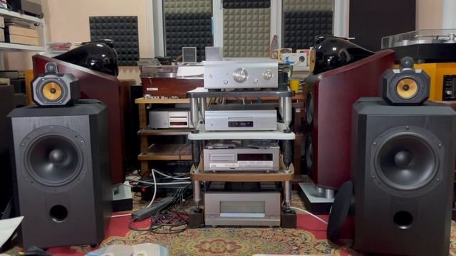 B&W 801 Matrix s3 & Denon смотреть онлайн