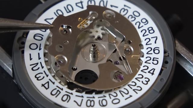 Головоломка с часами - циферблат Seiko Galaxy - механический часовой механизм NH36 в сборе.