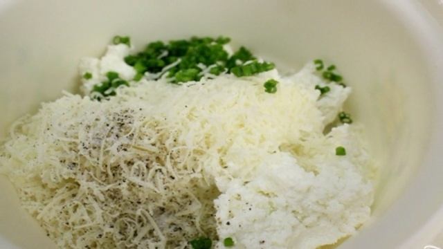 Картофельные пампушки с творогом
