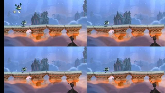 Rayman Legends. 83. Этап Зрелое кругосветное путешествие, версия 8-бит