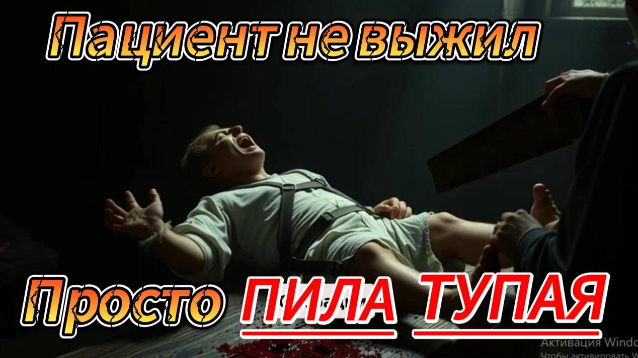 Хуже казни. Что творилось в больницах Средневековья/ Worse than execution. What  the hospitals Ages.