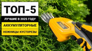 Лучшие аккумуляторные ножницы-кусторезы | ТОП-5 в 2025 году