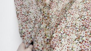 Принтованный шифон "Цветочная симфония"
42-11466