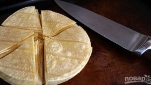 Чипсы начос в духовке