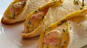 Ленивые СОСИСКИ в тесте...🌭😋