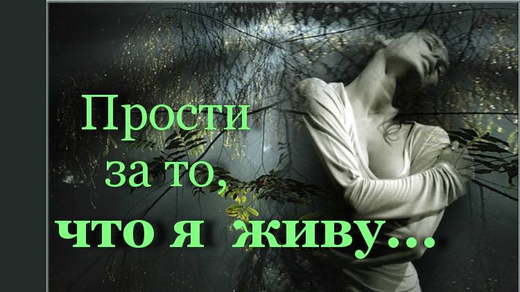 Прости за то, что я живу, сл. Н. Дорофеева, муз. Н. Ильин, исп. Л. Мартынова, клип О. Дроздовская