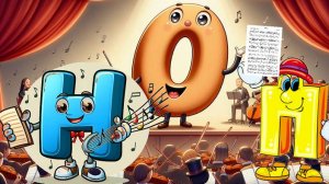 Азбука музыкальная. Буквы Н, О, П!