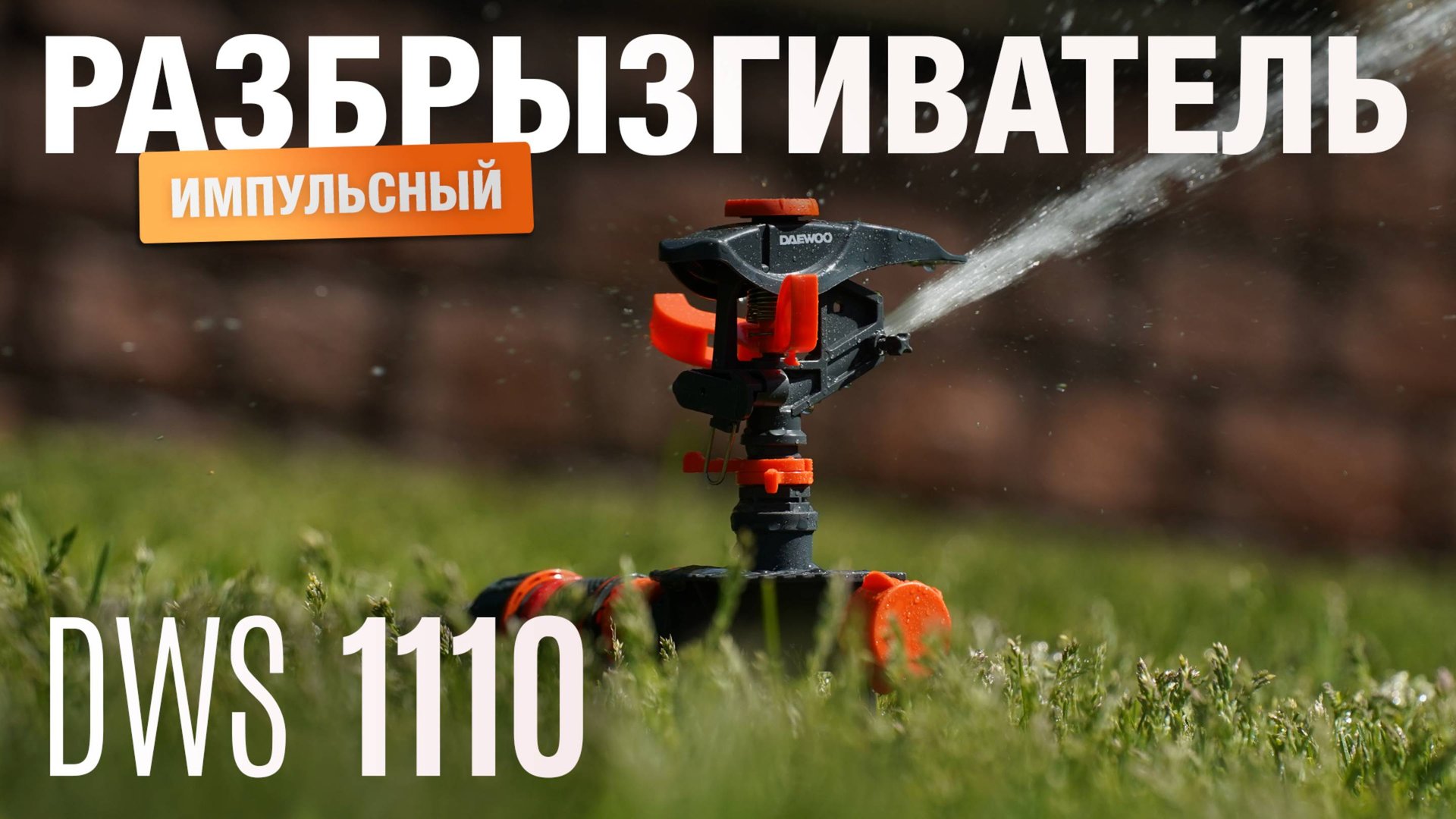 Тест-драйв разбрызгивателя DAEWOO DWS 1110 смотреть онлайн