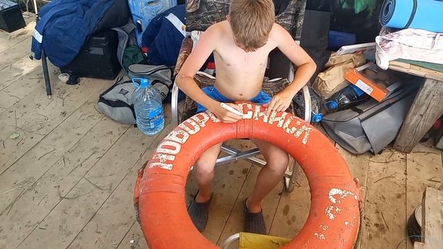 сплав на плоту по Кубани. 06.06.25-12.06.25 Краснодар(Гидрострой)-Федоровский гидроузел. ~100км
