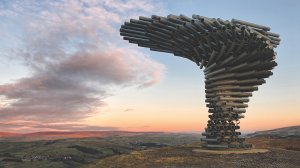 Музыкальная скульптура «Поюще-Звенящее Дерево» (The Singing Ringing Tree)