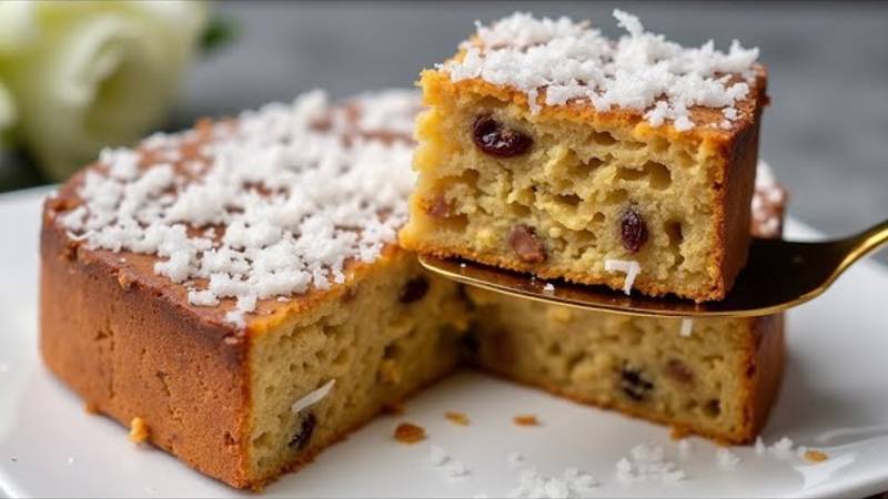 Полезно и быстро мой любимый овсяный пирог без сахара